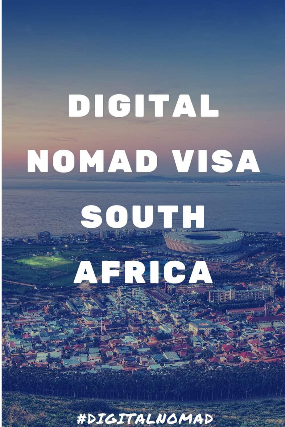 Digital Nomad Visa South Africa